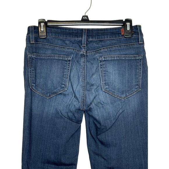 Paige Women's Jeans Verdugo Ultra Skinny Ankle Mid-Rise Denim Navy Blue Size 27 - Picture 8 of 10